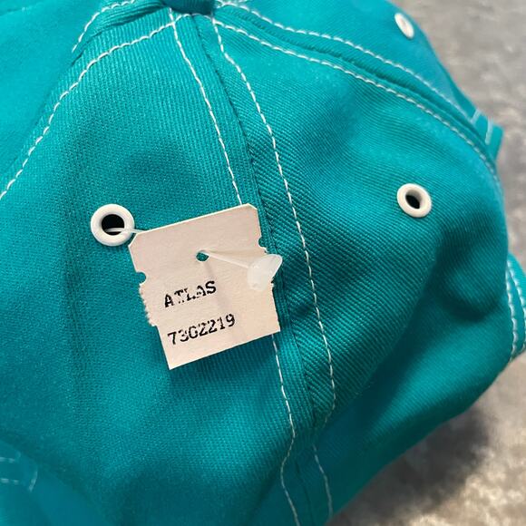 Vintage I Love Lucy A Tribute Universal Studios Hat Teal Blue Lucille Ball Retro - Picture 9 of 9